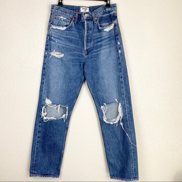 Agolde Denim - Agolde 90s High Rise Loose Fit Jeans